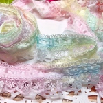 パステル手染めレースリボン🎀