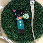 黒猫 3 ちびちびぬいぐるみ