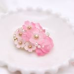 《特集掲載》桜とbijouのブローチ