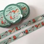 タコ×文鳥マスキングテープ