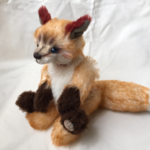 赤ミミキツネ テディベア