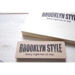 消しゴムはんこ  Brooklyn style A