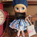 ＊ラブリーキャットワンピース＊コーデ８点セット＊ blythe outfit＊ブライス ＊