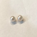 パールキャッチ   8mm.  クリスタルパール