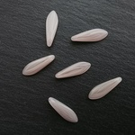 流れるように　チェコビーズ　5X16mm 6個