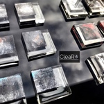 Grunge metal square