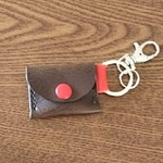ヌメ革のキーリング🎵コインケース、薬、アクセサリー入れに✨