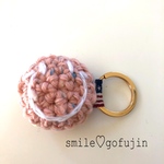 フォロワー1000人ありがとうSALE‼︎ツイードのキーホルダー