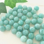 アマゾナイト＊8mm＊両穴＊5個入り
