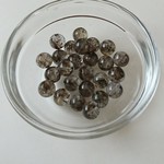 ヒマラヤ産 2Aスモーキーエレスチャル【骸骨水晶】7～7.5㎜  3個セット