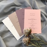 メニュー表【4color】