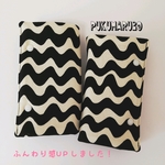 エルゴ＊よだれカバー♡なみなみボーダーブラック