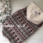 【SALE＊完成品】ノルディック柄フードタンク