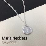 シルバー925のマリア様のネックレス