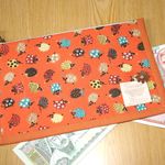 ▼SALE▼ペタンコ通帳ケース☆はりねずみ