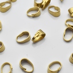 #015 40個セット 金属スナップ ニッケルフリー メッキなし