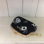 片手に収まる親子がま口財布＊ヴィンテージ花柄＊