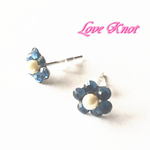 [Love Knot]スワロフスキーお花のピアス