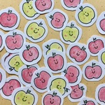 フレークシール♡りんご