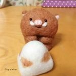 【ご依頼品】お餅にワクワク♪いのしし