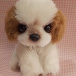ふわふわぬいぐるみ☆垂れ耳な犬☆子犬
