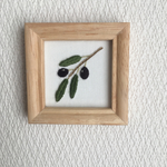 再販♡オリーブ刺繍のミニフレーム