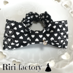 🎀付き プティ・ハート💕miniシュシュ✨