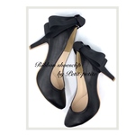 セミオーダー☆おリボンが選べるシューズクリップ♥︎踵・ヒール用 (ヒール3cmから対応可能)