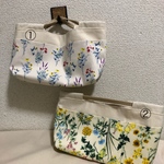 【受注制作】再販・綺麗な花柄バックインバック。