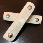 ハンドバッグ メンズバッグ leatherハンドルカバー！Italian