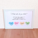 ♢ドレス色当てクイズ案内板♢
