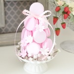 【受注制作品】petit♡桜マカロンタワー