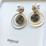 leopard earring…