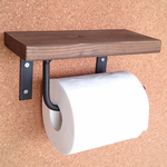 アイアン トイレットペーパーホルダー アイアントイレットシェルフ