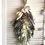 冬のスワッグ〜ピンクローズ〜