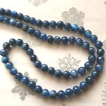 【藍晶石】カイヤナイト6mm (1連)