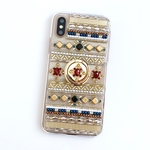 【全機種製作可】バーガンディ スマホリング付きケース iPhone/Androidケース 全機種 スワロフスキー
