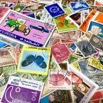 世界の切手 50枚 ヴィンテージ コラージュ ラッピングなどに