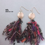 【再販‼︎】＊引き揃え糸&ゴールドピアス＊