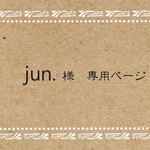 ｊｕｎ.様専用ページ