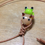 san様専用出品 ウリ坊とカエルのペンダント仕様