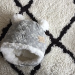 セール❗️Lサイズ。雪。クマ耳当て帽子
