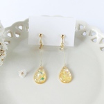drop jewelry.°オレンジの貝殻＊