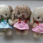 bivi様専用ご依頼品＊hani hani こぐまちゃんと、こうさぎちゃん3体セット