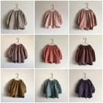 《受注製作12月完成分》marronブラウス　フレンチコーデュロイ