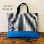 レッスンバッグ 男の子 ストライプ柄