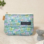 【yukinoelle様 専用】LIBERTY ティッシュポーチ ラミネート加工〈Favorite Flowers フェイバリット・フラワーズ〉★リバティ りばてぃ