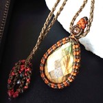 リバーシブルラブラドライトネックレス