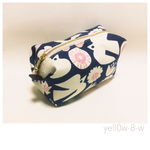 【SALE】北欧風＊鳥柄 キャラメルポーチ N