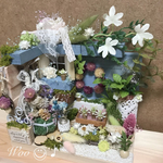 ミニチュア ドールハウス フラワーショップ